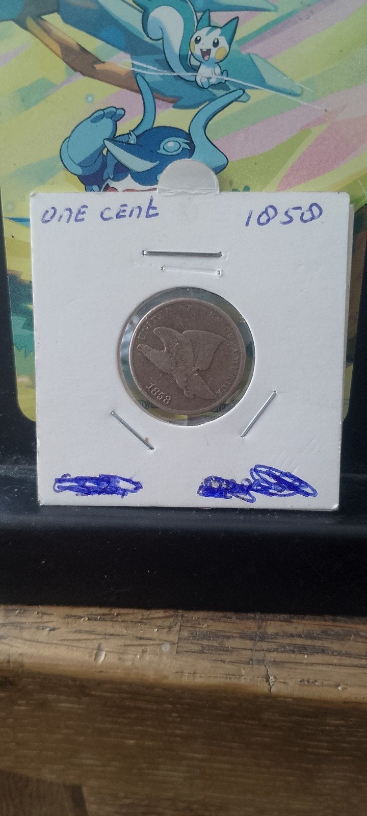 Zeldzame Flying Eagle Cent 1858 - Amerikaanse Munt, Postzegels en Munten, Munten | Amerika, Ophalen of Verzenden, Noord-Amerika