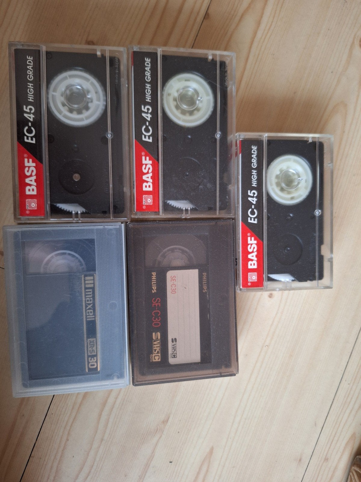 S VHSC VHS Compact cassettes, Ophalen of Verzenden