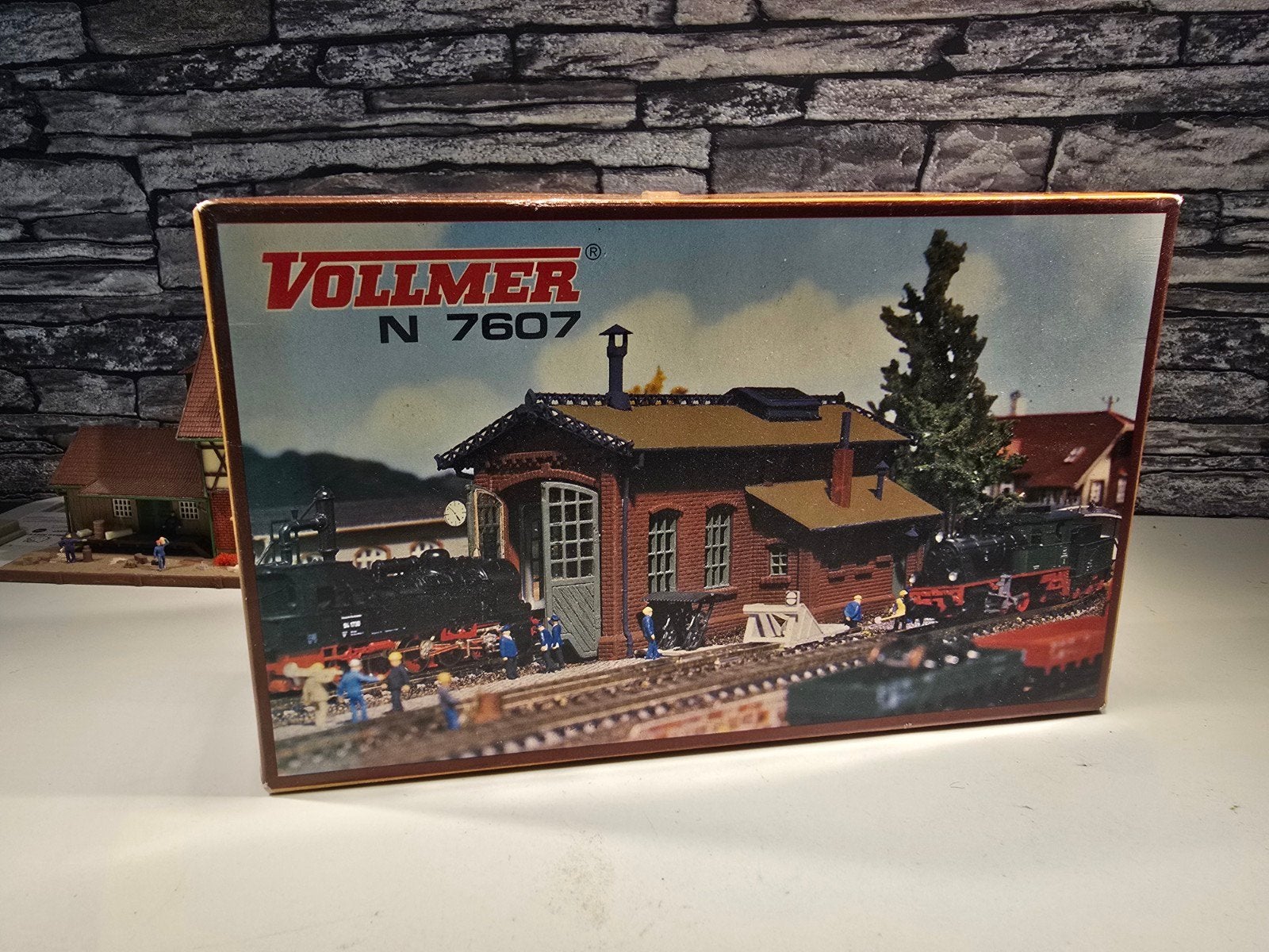 vollmer lokomotiefloods N spoor trein 1:160, Overige merken, Gelijkstroom of Wisselstroom, Brug, Tunnel of Gebouw, Nieuw