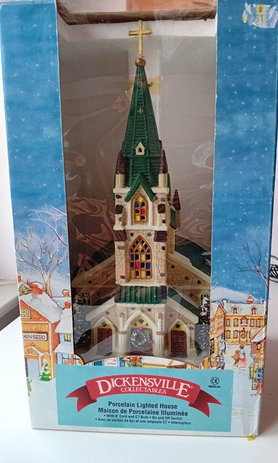 Dickensville Kerk voor Kerstdorp, Diversen, Ophalen of Verzenden