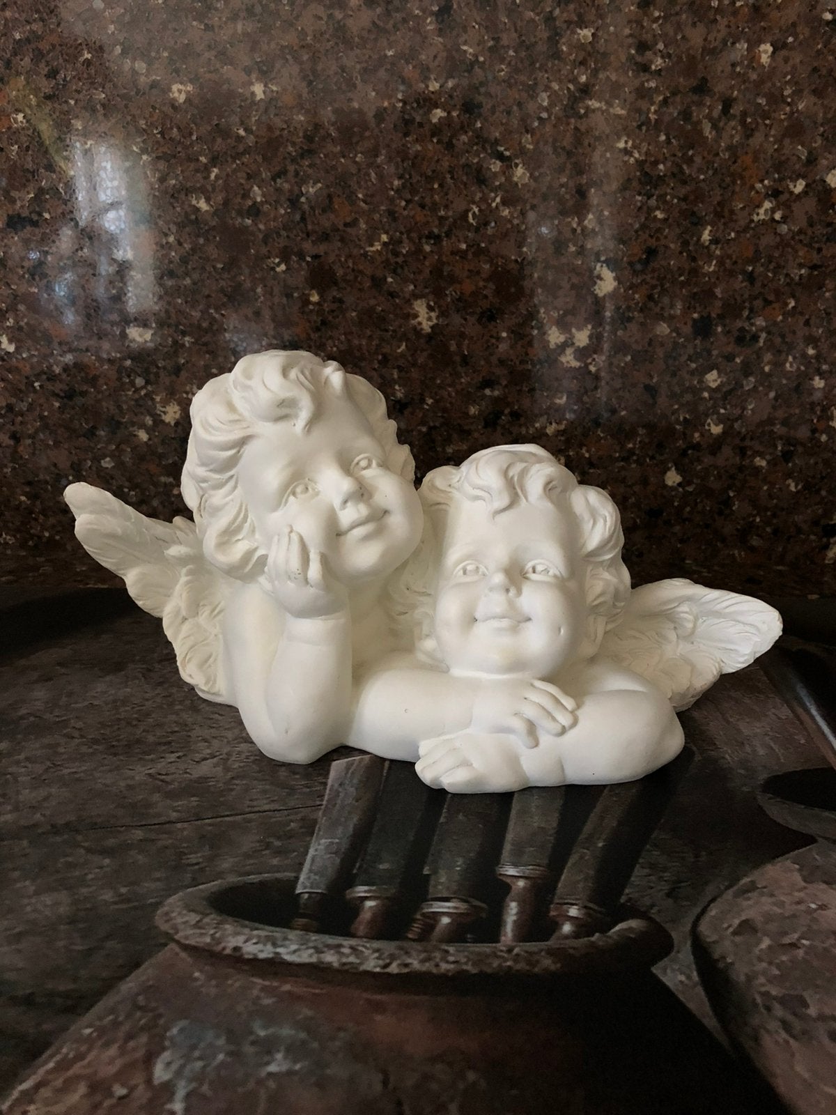 NIEUWSTAAT!! Engel engelen groot formaat, Overige materialen, Overige stijlen, Ophalen of Verzenden, Zo goed als nieuw