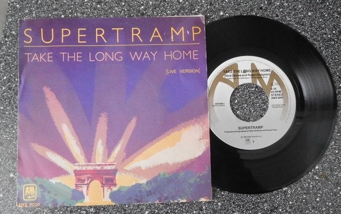 Supertramp - take the long way home (vanaf € 4,50), Cd's en Dvd's, Ophalen of Verzenden, Zo goed als nieuw, 7 inch, Pop