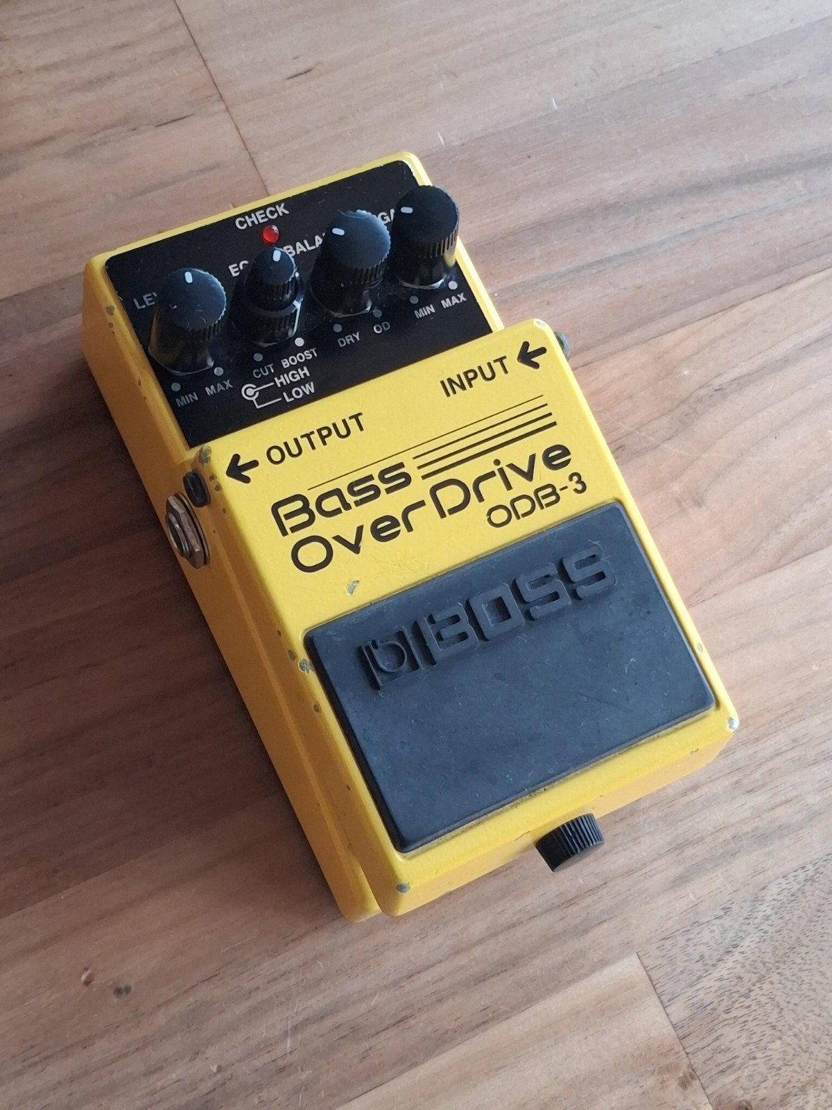 Boss ODB-3 Bass Overdrive Pedaal, Ophalen of Verzenden, Gebruikt, Distortion, Overdrive of Fuzz