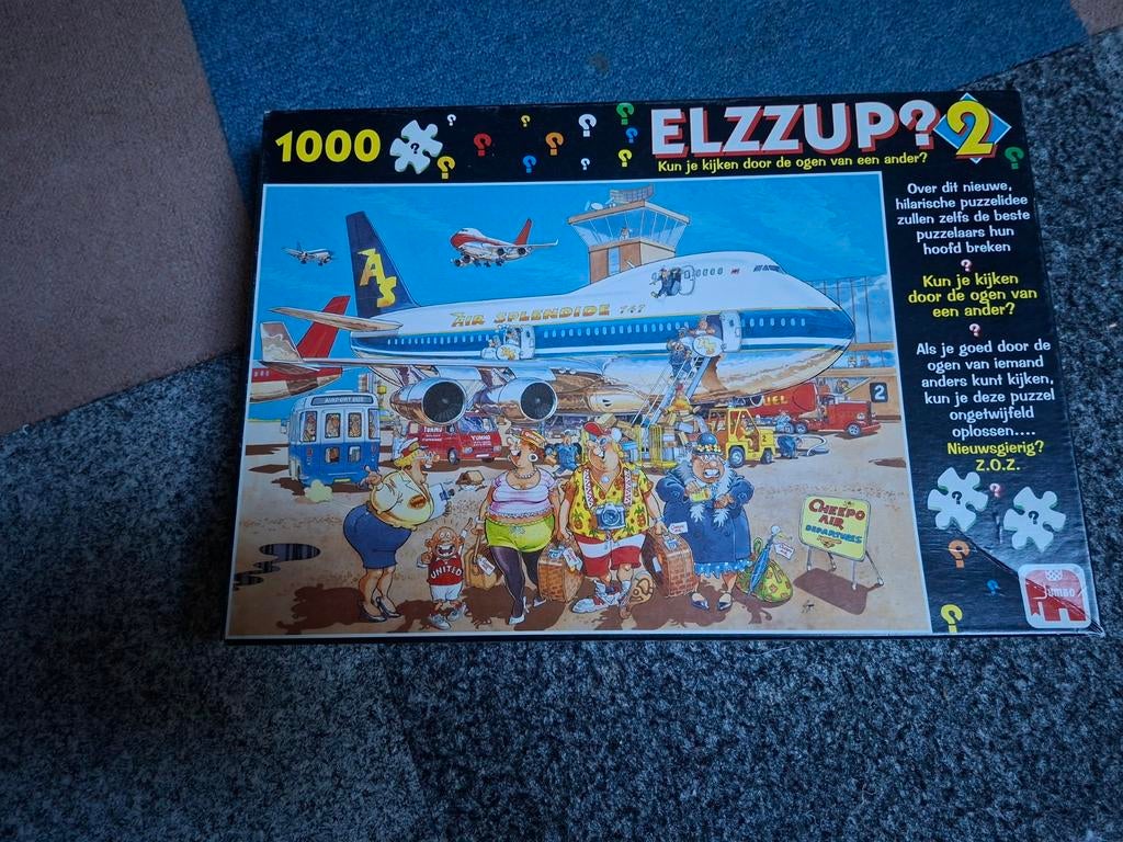 Legpuzzel 1000 st elzzup?, Ophalen, 500 t/m 1500 stukjes, Gebruikt