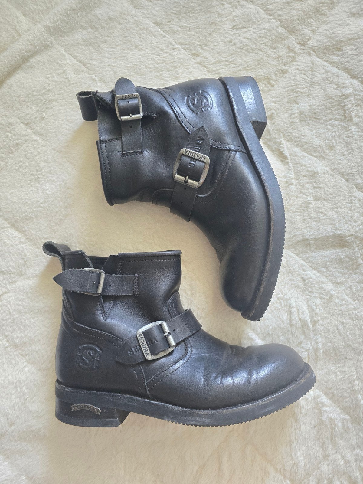 Sandra laarzen cowboy boots, Ophalen of Verzenden, Zo goed als nieuw, Zwart