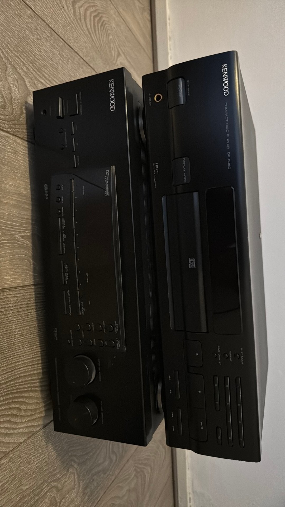 Kenwood Versterker KR-V7080 en CD-speler DP-R4090, Overige merken, Gebruikt, Cd-speler, Losse componenten