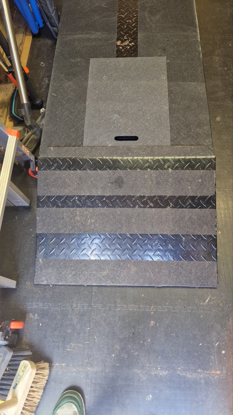 Motor/Scooter Hefbrug - Handmatig & Lucht - 700 KG, Auto diversen, Ophalen, Gebruikt