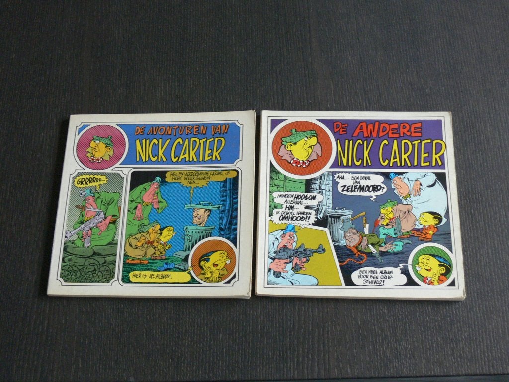 Nick Carter - 2 delen, Meerdere stripboeken, Ophalen of Verzenden, Gelezen