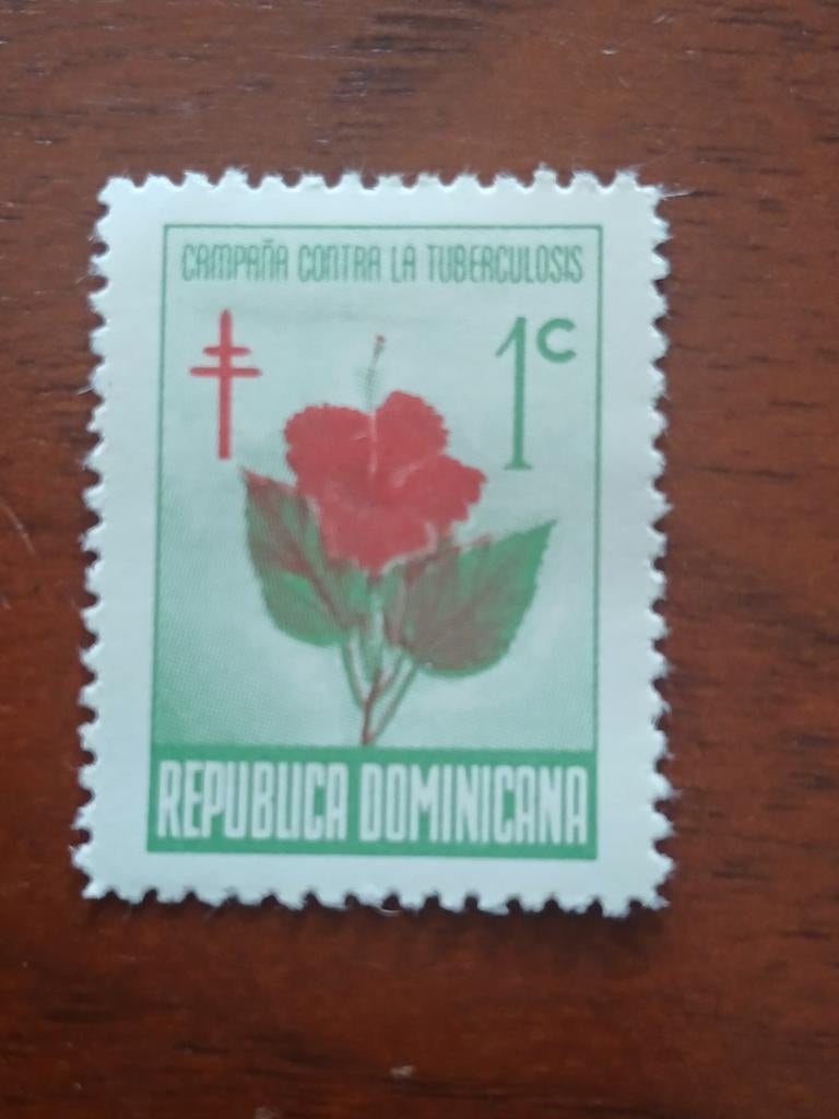 Postzegel Dominicaanse Republiek - Tuberculose Bestrijding, Postzegels en Munten, Ophalen of Verzenden, Postfris, Midden-Amerika