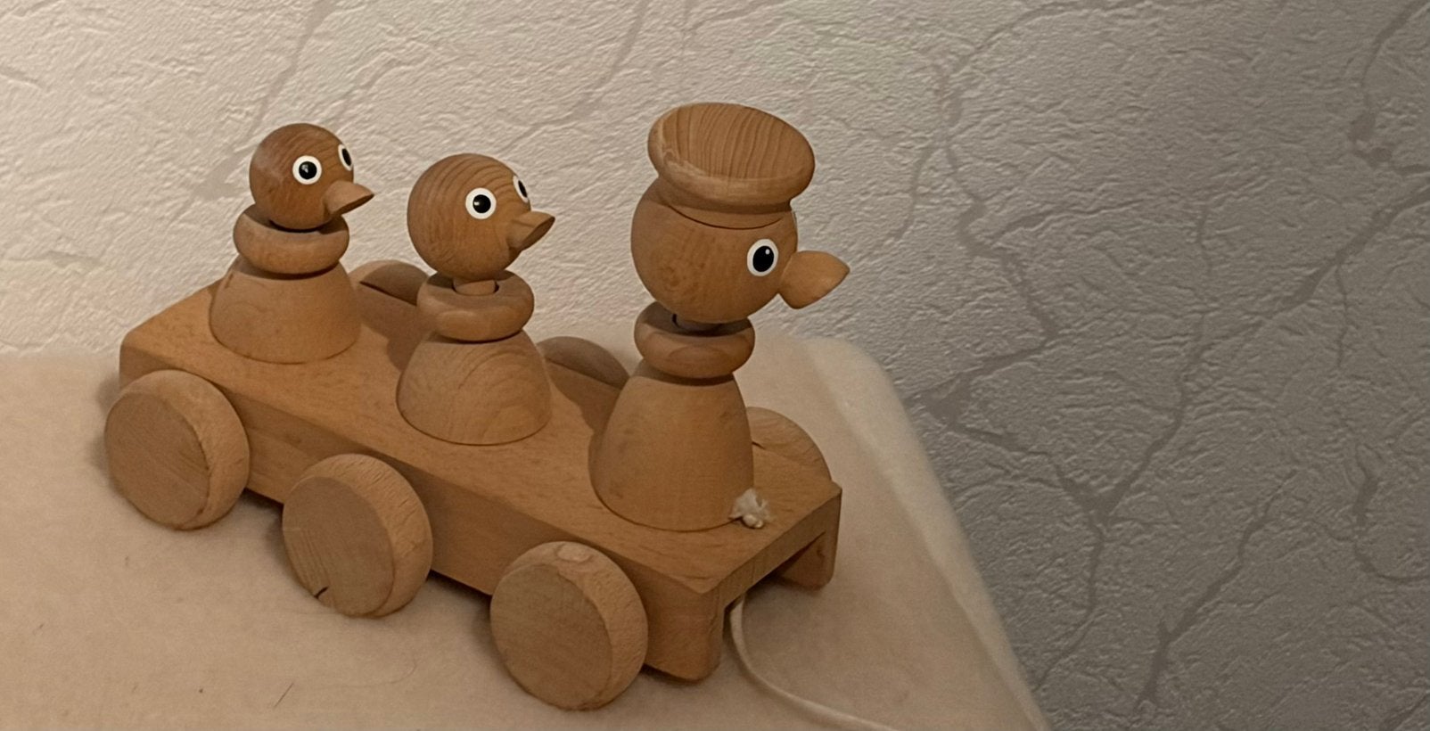 Houten trekeend, Ophalen, Gebruikt