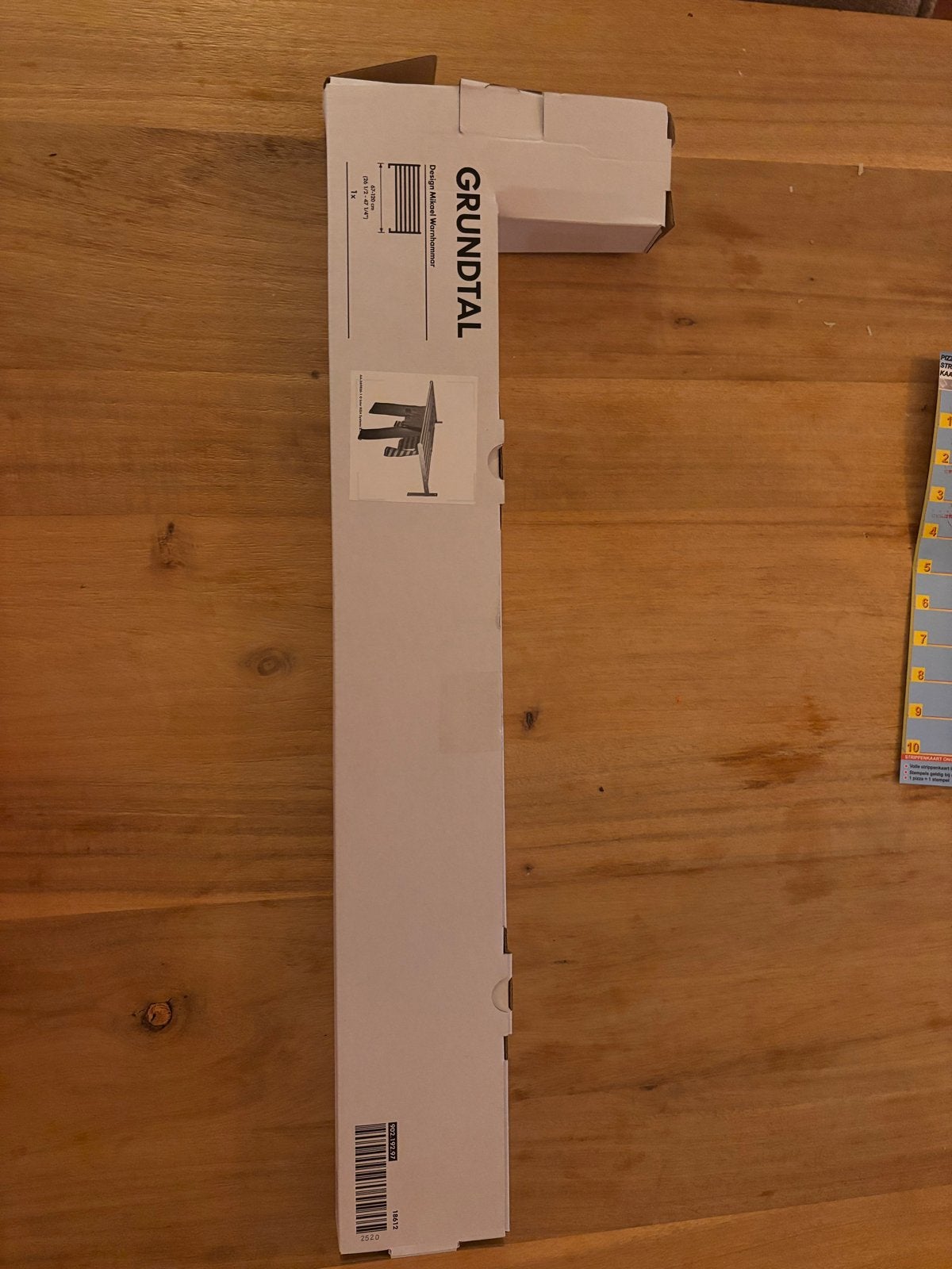 2x IKEA Grundtal Droogrek Muurbevestiging - Nieuw in doos, Ophalen, Overige typen, IKEA, Metaal