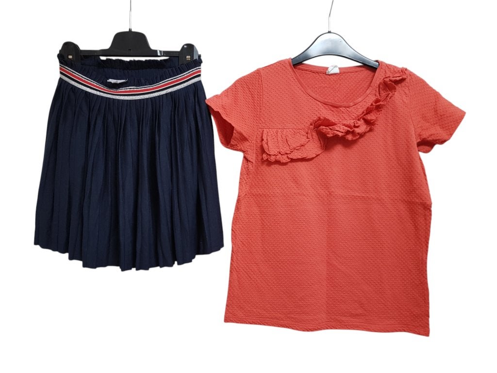 Gaaf rood Hema shirt maat 158-164., Kinderen en Baby's, Kinderkleding | Maat 158, Zo goed als nieuw, Meisje, Shirt of Longsleeve