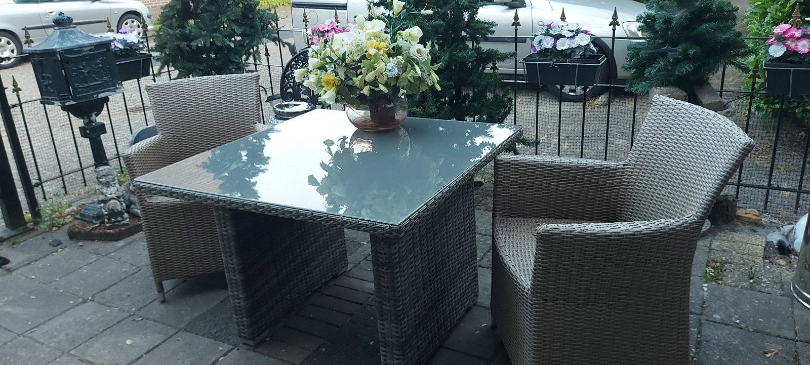 super mooie tuinzet, Tuin en Terras, Ophalen, Zo goed als nieuw, Kunststof