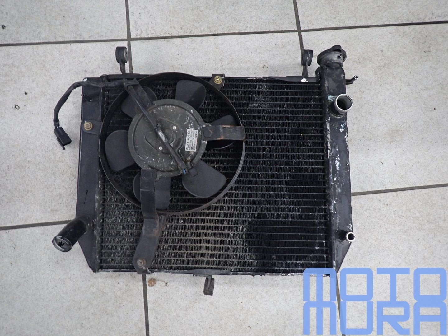 Radiateur voor Yamaha YZF R1 2000 - 2001 RN04 radiator koele, Motoren, Onderdelen | Yamaha, Gebruikt, Ophalen of Verzenden