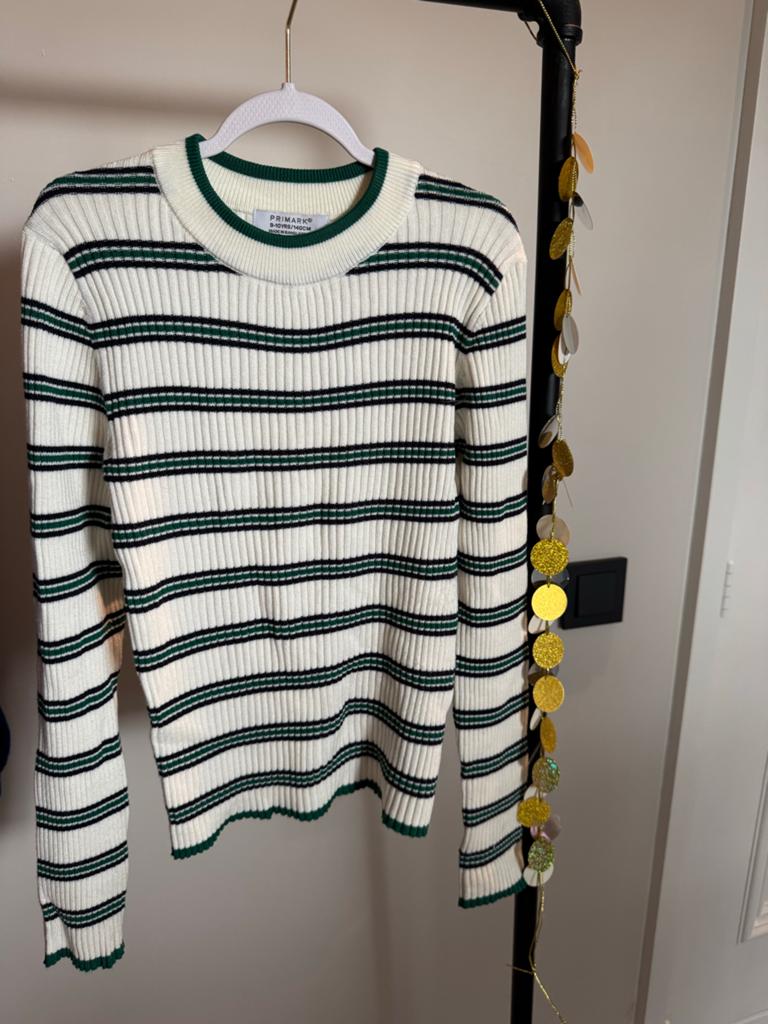 Set van 4 shirts (Primark, H&M, Zara) 134/140, Ophalen of Verzenden, Zo goed als nieuw, Meisje, Shirt of Longsleeve