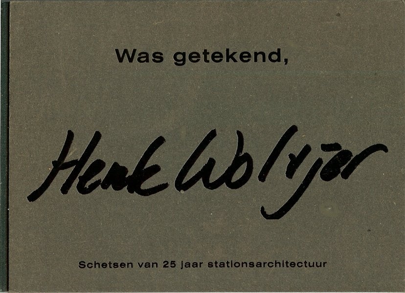 Was getekend - Henk Woltjer - schetsen van 25 jaar, Ophalen of Verzenden, Zo goed als nieuw