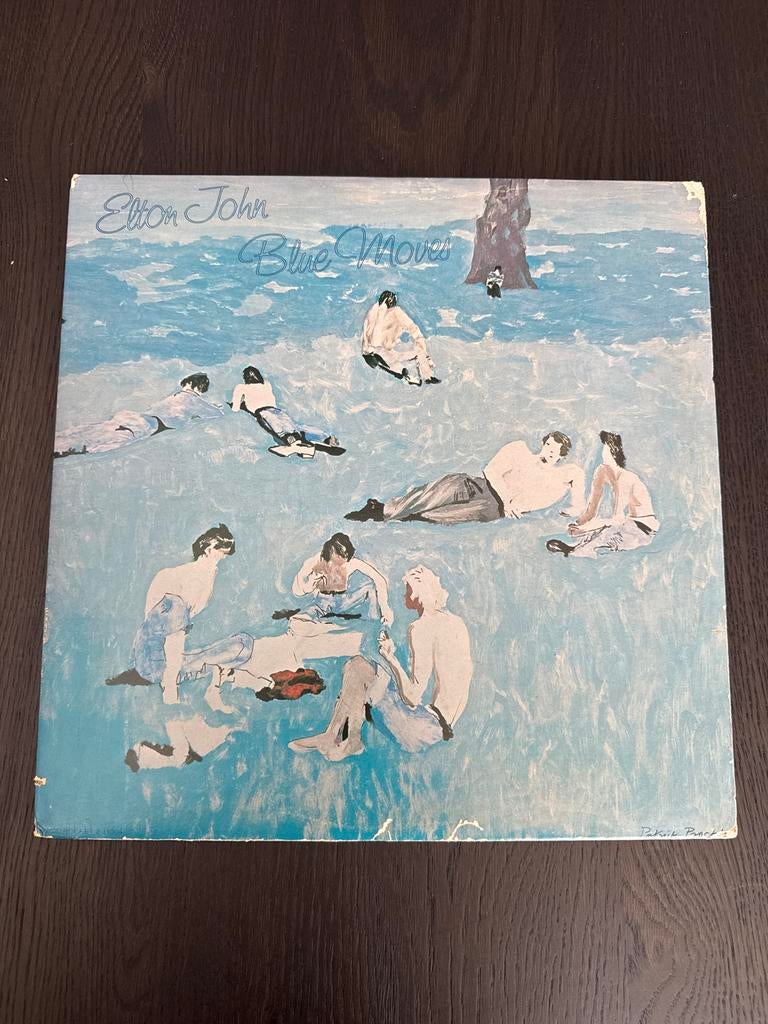 Elton John - Blue Moves dubbel LP (1976), Gebruikt, Ophalen of Verzenden, 12 inch, Dubbel-LP
