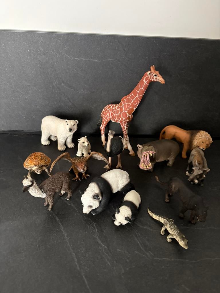 Schleich wild life dieren, Ophalen of Verzenden, Zo goed als nieuw