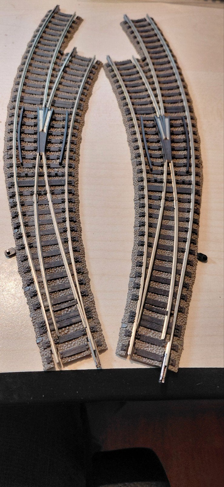 Fleischmann profi wissels 6142  L+R, Hobby en Vrije tijd, Modeltreinen | H0, Gelijkstroom, Fleischmann, Rails, Ophalen of Verzenden