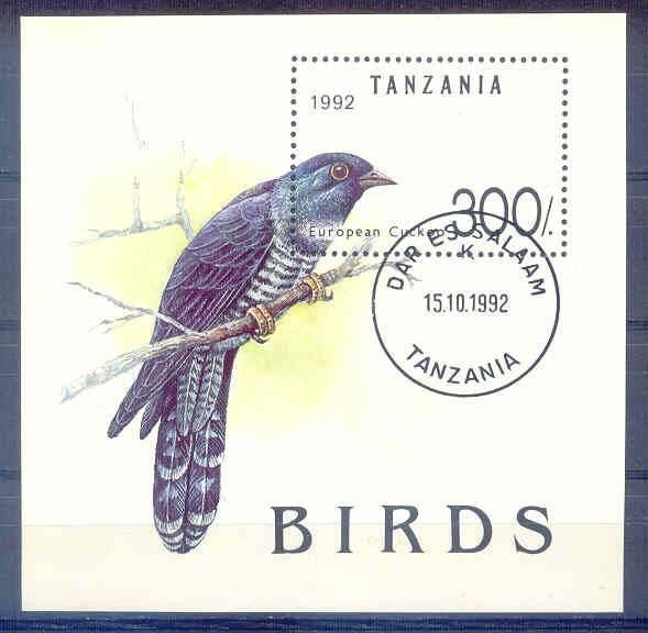 Tanzania 1992 M1322 blok 190 gest., Ophalen of Verzenden, Tanzania, Gestempeld