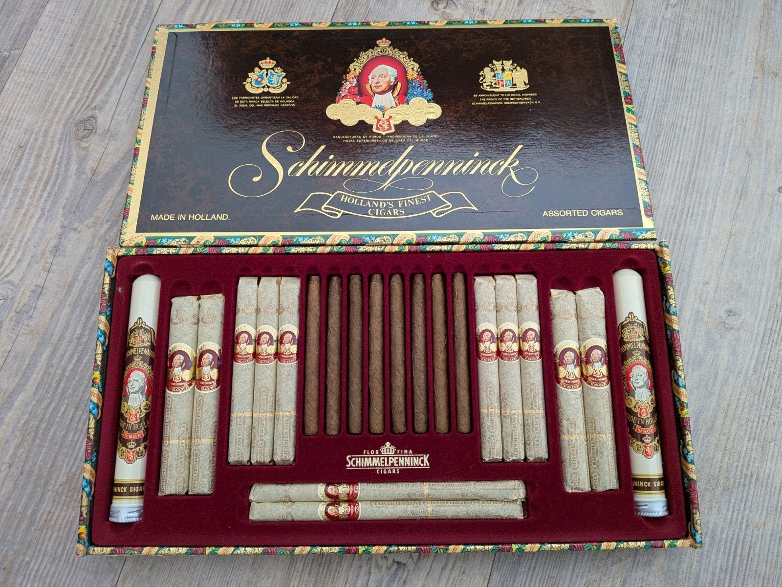 collectors item, Schimmelpenninck assortiment sigaren, Ophalen of Verzenden, Tabaksdoos of Verpakking