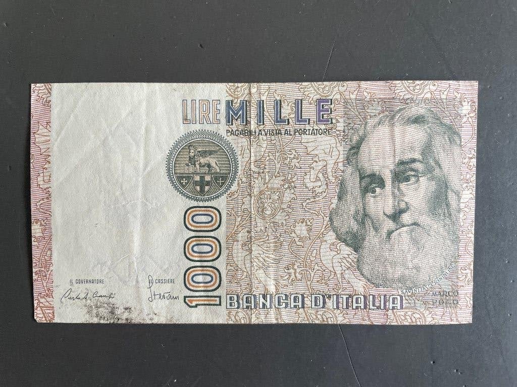 Bankbiljet 500 Lire Italie, Postzegels en Munten, Verzenden, Italië