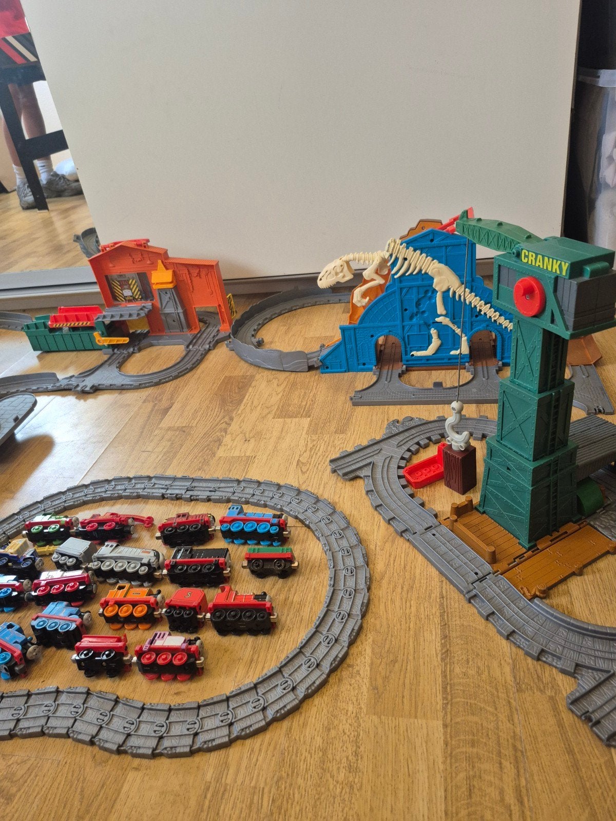 Thomas de trein grote set !, Ophalen of Verzenden, Zo goed als nieuw