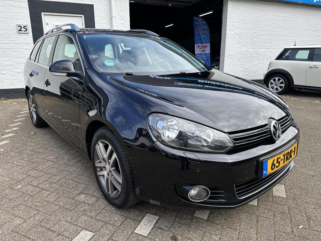 Volkswagen Golf Variant 1.4 TSI Highline /Automaat/Nieuwe ap, Auto's, Volkswagen, Euro 5, Gebruikt, Zwart, 4 cilinders