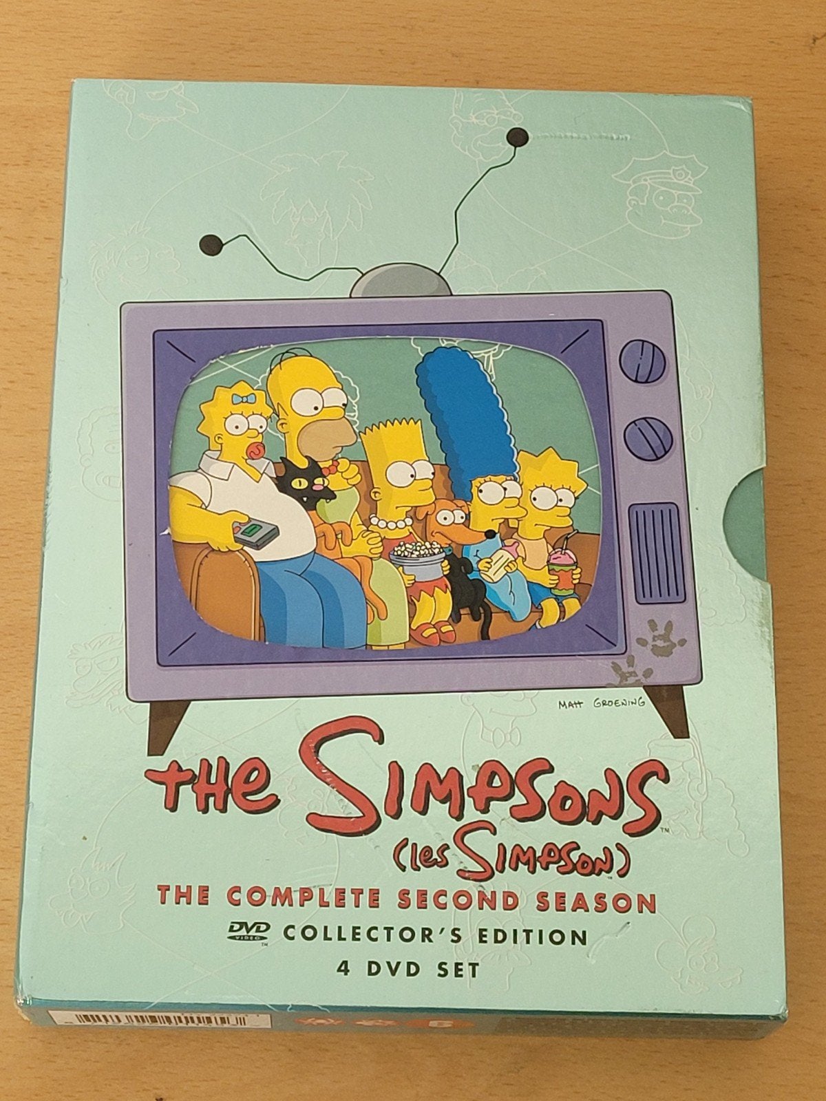 The Simpsons - Het complete tweede seizoen (DVD), Inclusief doosje, Ophalen of Verzenden, Zo goed als nieuw, Komedie