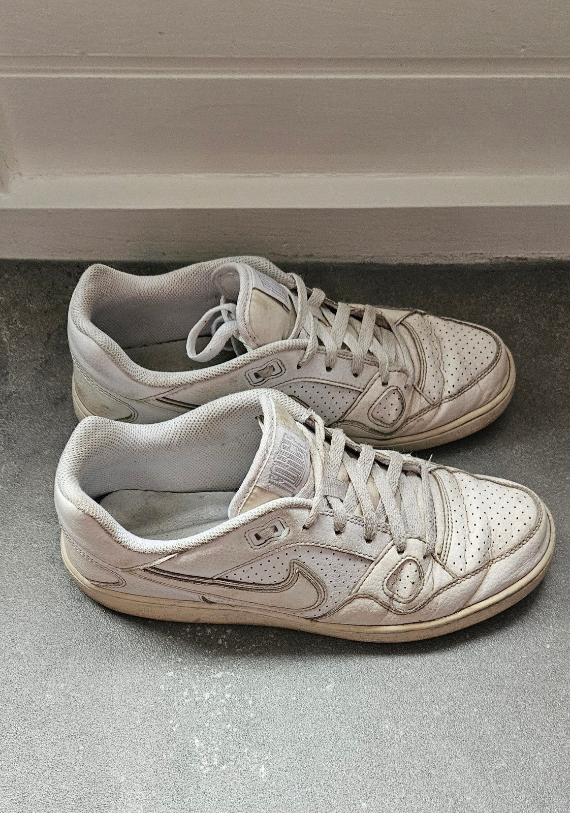 Air Force Nike witte heren sneakers maat 43, Wit, Nike, Ophalen of Verzenden, Sneakers of Gympen