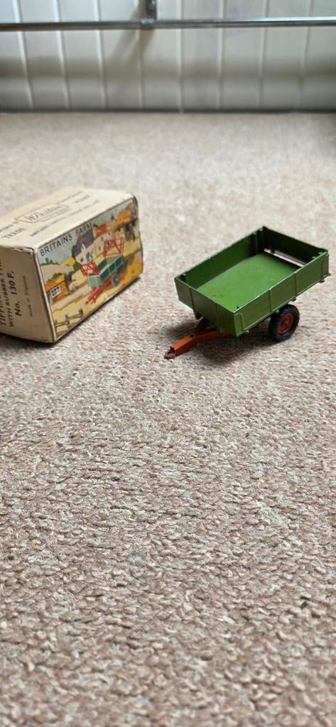Britains 130f tipping trailer, Ophalen of Verzenden, Tractor of Landbouw, Britains