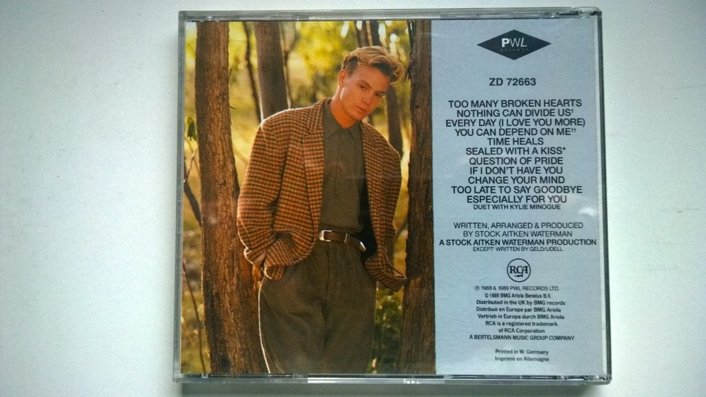 Jason Donovan - Ten Good Reasons, Ophalen of Verzenden, Zo goed als nieuw, Pop