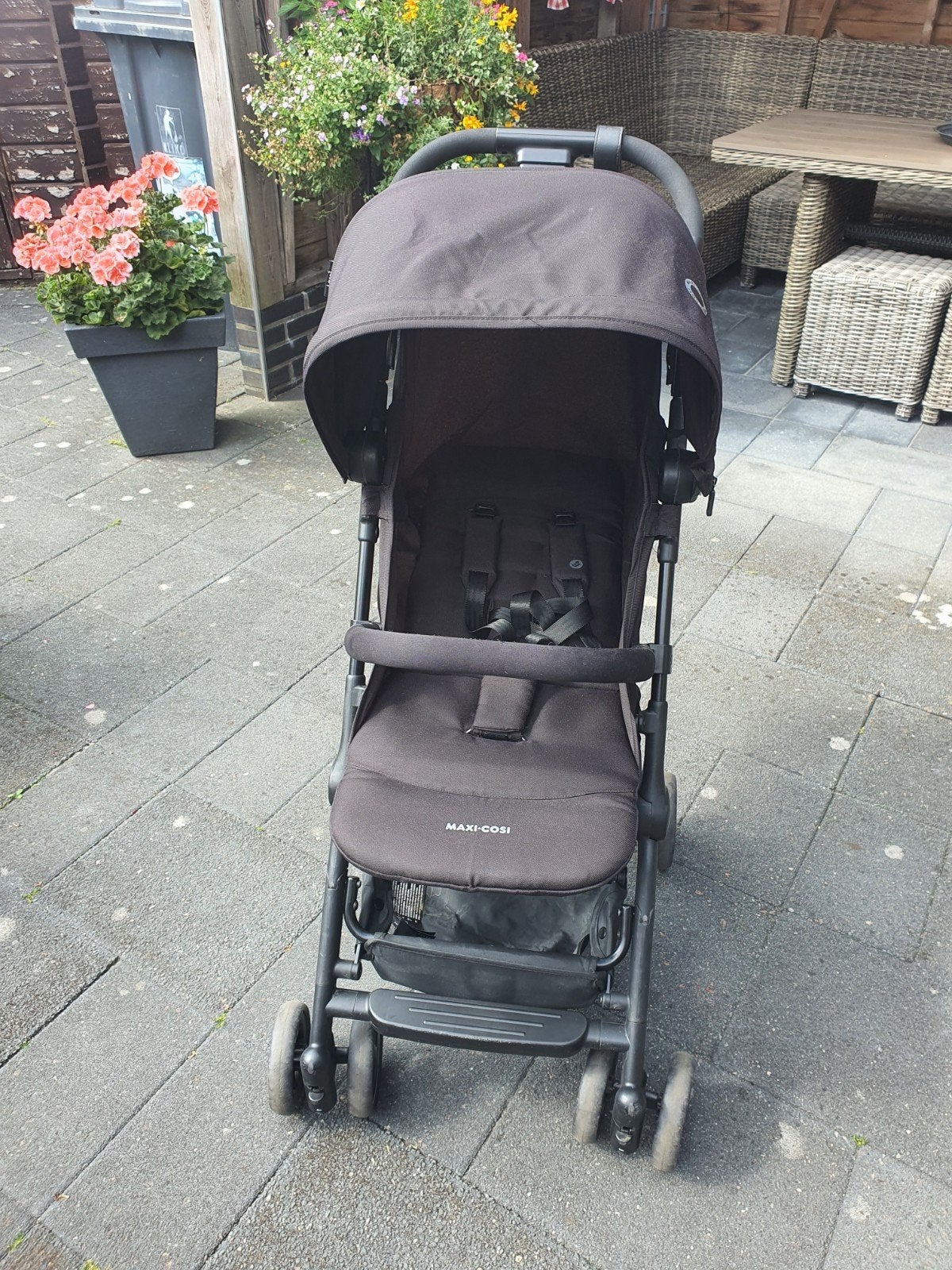 Keurig nette Maxi-Cosi buggy + zonnekap, Ophalen, Zo goed als nieuw, Maxi-Cosi, Verstelbare rugleuning