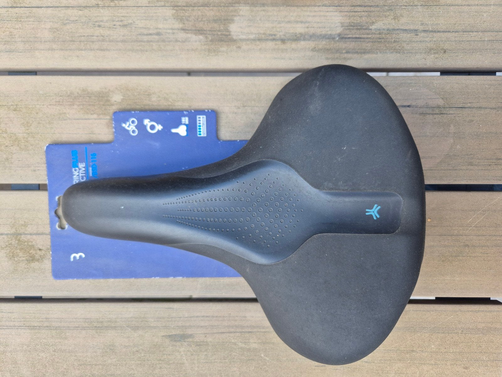 BBB Cycling Touring Plus Active Ergonomisch Fietszadel 185mm, Ophalen of Verzenden