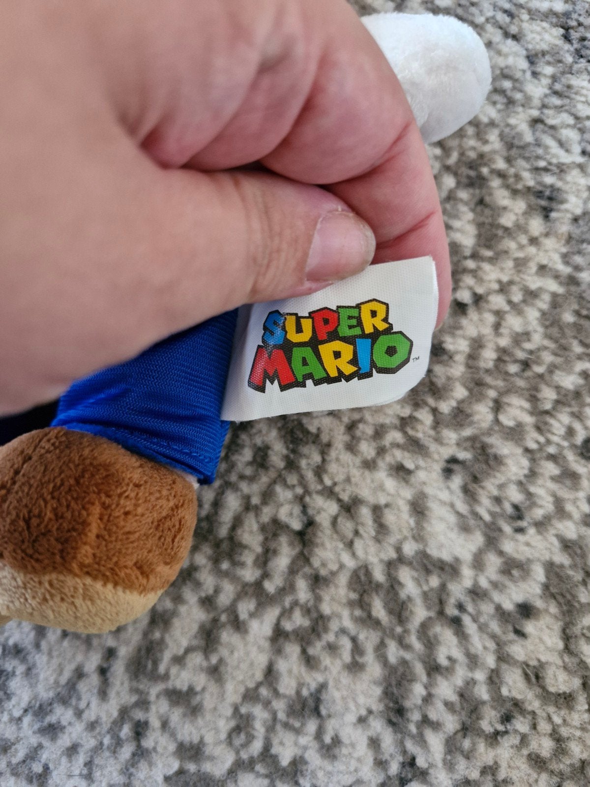 Super Mario knuffel, Overige typen, Onbekend, Ophalen of Verzenden, Zo goed als nieuw