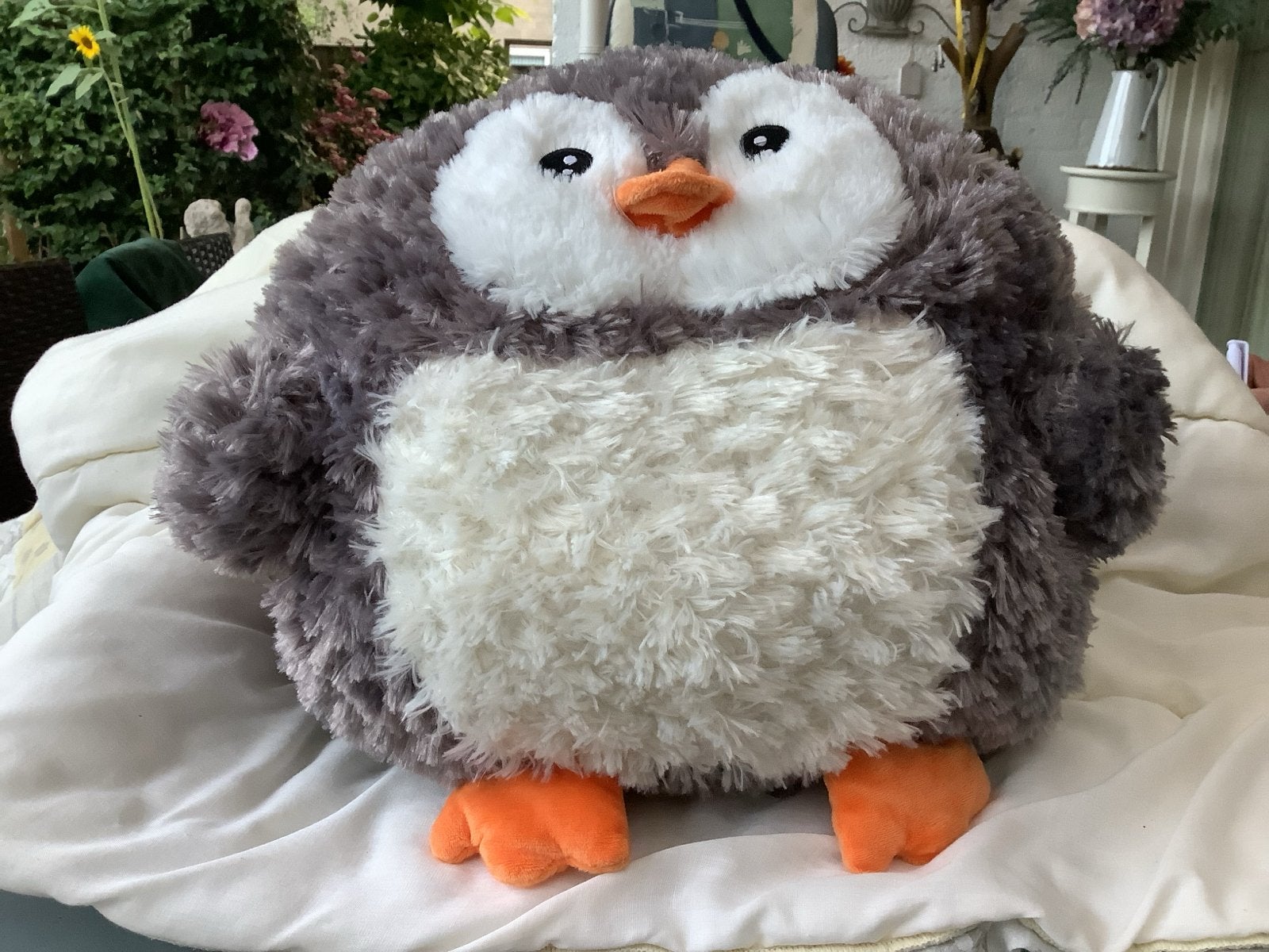 Grote Noxxiez Pinguïn Knuffel Handwarmer - Steun KIKA, Kinderen en Baby's, Speelgoed | Knuffels en Pluche, Pinguïn, Overige merken