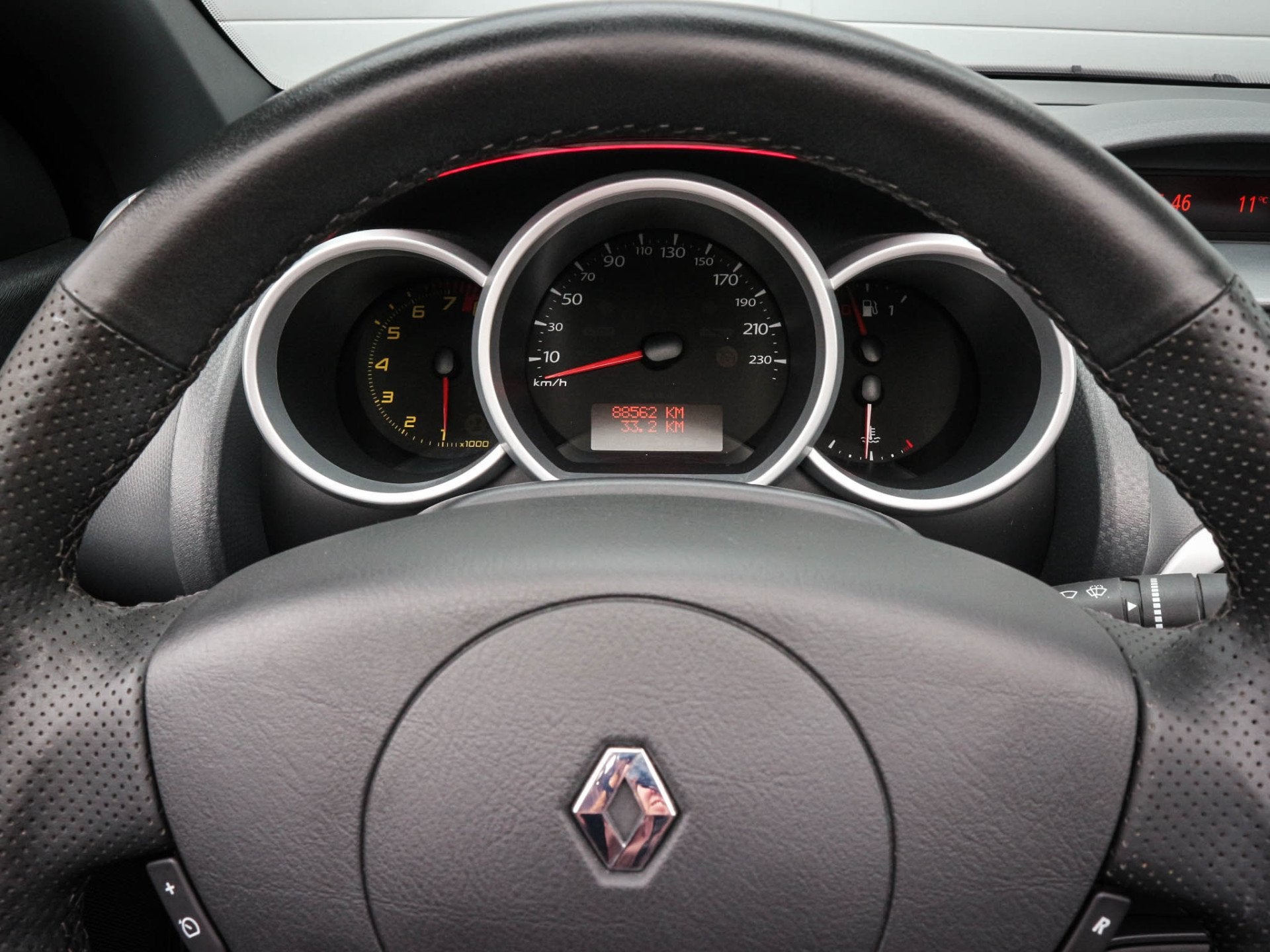 Renault Wind 1.2 TCE Collection | Clima | Cruise | Leer | 17, Auto's, Voorwielaandrijving, Euro 5, 101 pk, Gebruikt