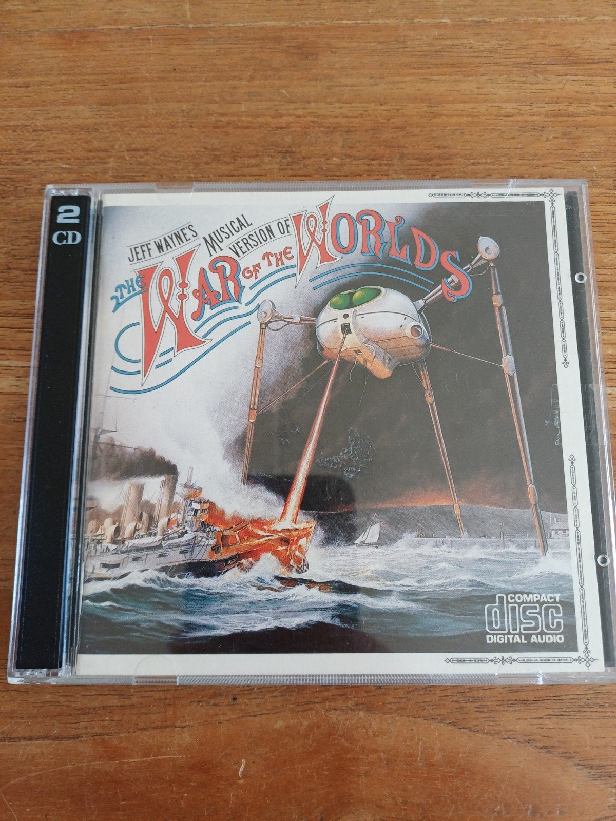 Cd (2 Cd) War of the worlds - Jeff Wayne, Ophalen of Verzenden, Zo goed als nieuw