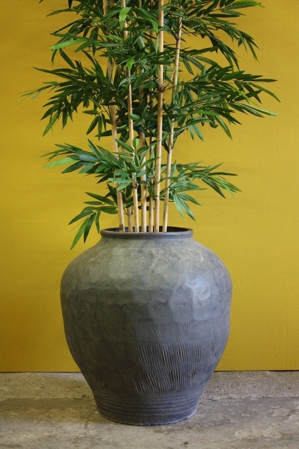 Grote Oude Stoere Chinese Pot Vintage Landelijke Kruik XXL, Tuin en Terras, Bloempotten, 40 cm of meer, Nieuw, Ophalen of Verzenden
