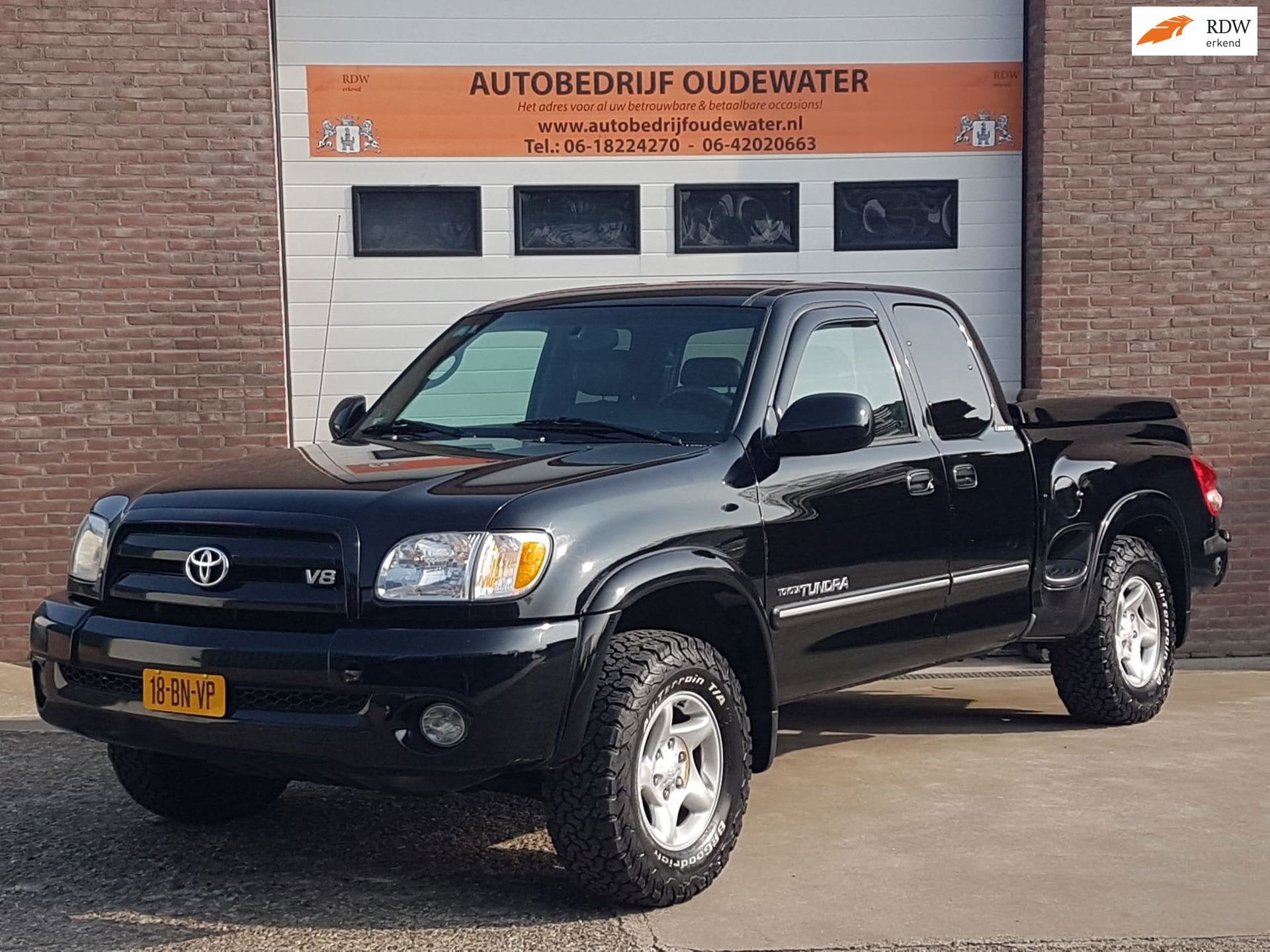 Toyota TUNDRA 4.7, Auto's, Bestelauto's, Automaat, Gebruikt, 8 cilinders, Zwart