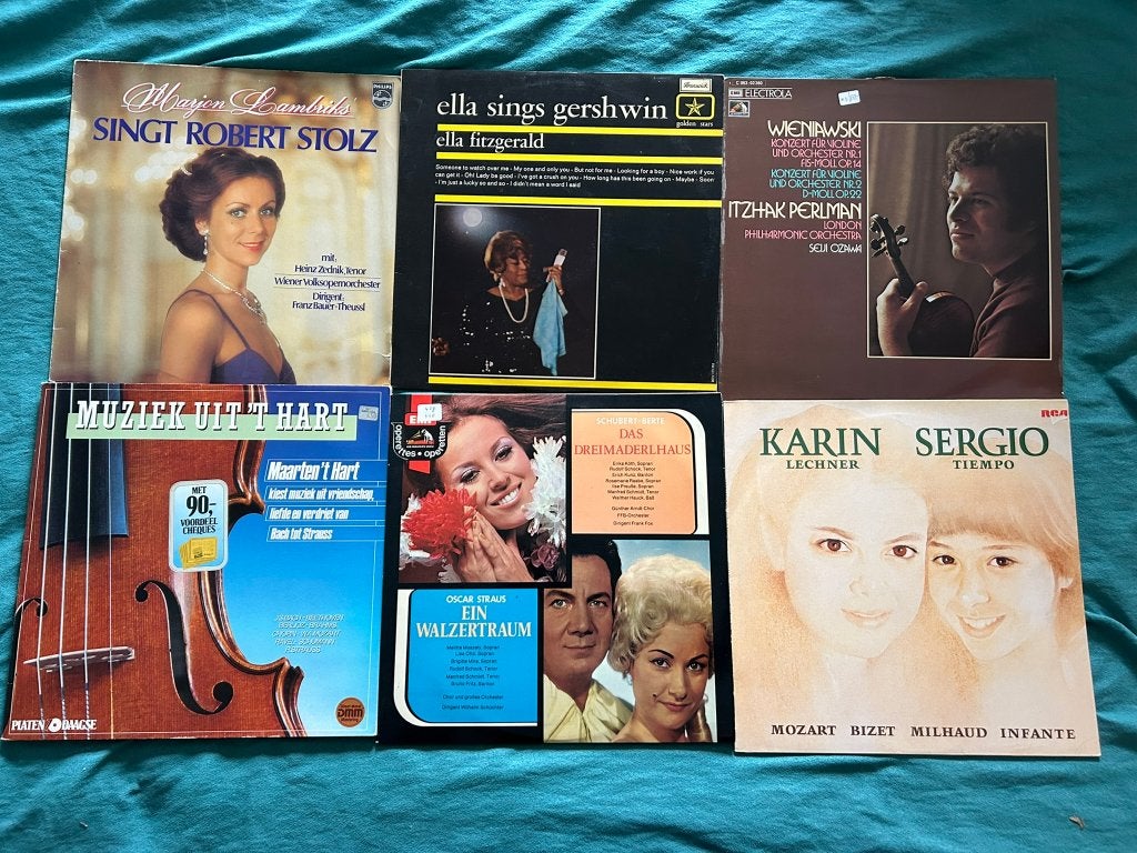 11 LP's Klassiek door artiesten (ook per stuk te koop), LP, Gebruikt, Overige componisten, Ophalen of Verzenden