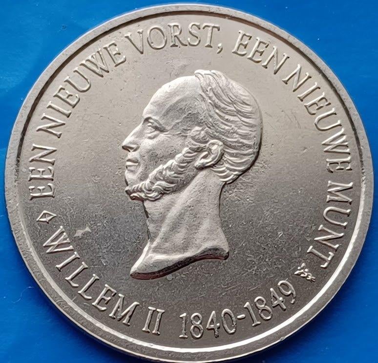Penning Het Nederlands Muntmuseum Willem II - 1998, Postzegels en Munten, Verzenden, Overige materialen, Nederland