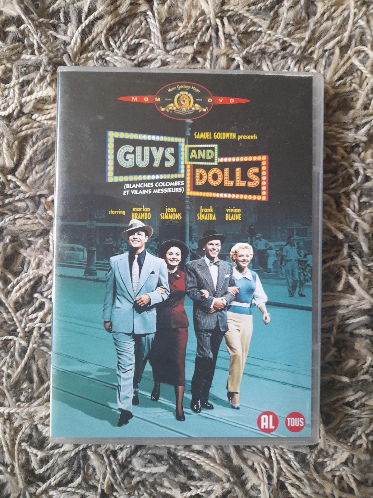 dvd guys and  dolls, Cd's en Dvd's, Alle leeftijden, Ophalen of Verzenden, Zo goed als nieuw, Nederlands
