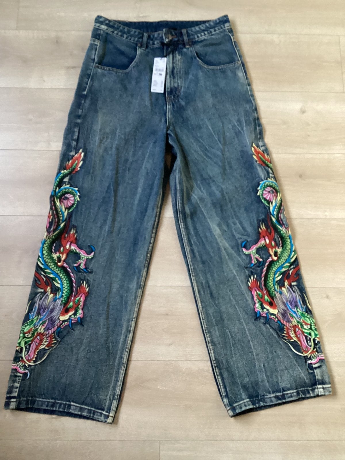 Ed Hardy spijkerbroek W30 nieuw, Kleding | Dames, Ophalen of Verzenden, Nieuw, Blauw
