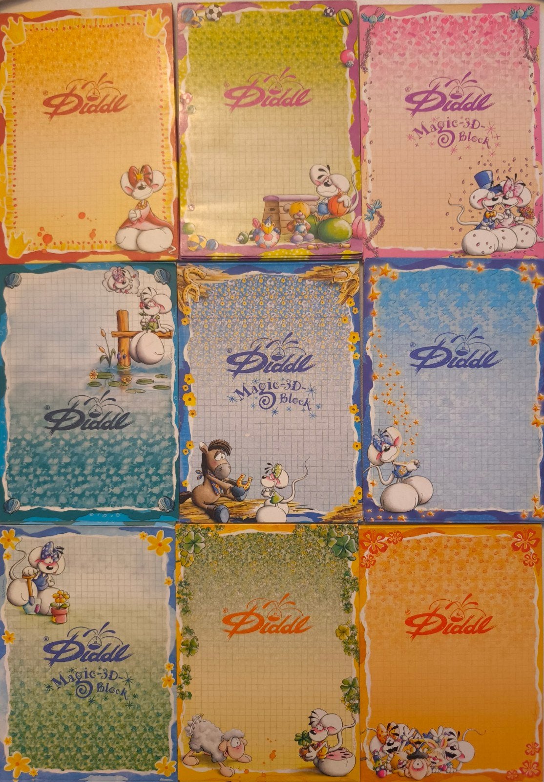 Diddl blaadjes 9 A5, Verzamelen, Diddl, Ophalen of Verzenden, Diddl, Zo goed als nieuw, Papier, Kaart of Schrift