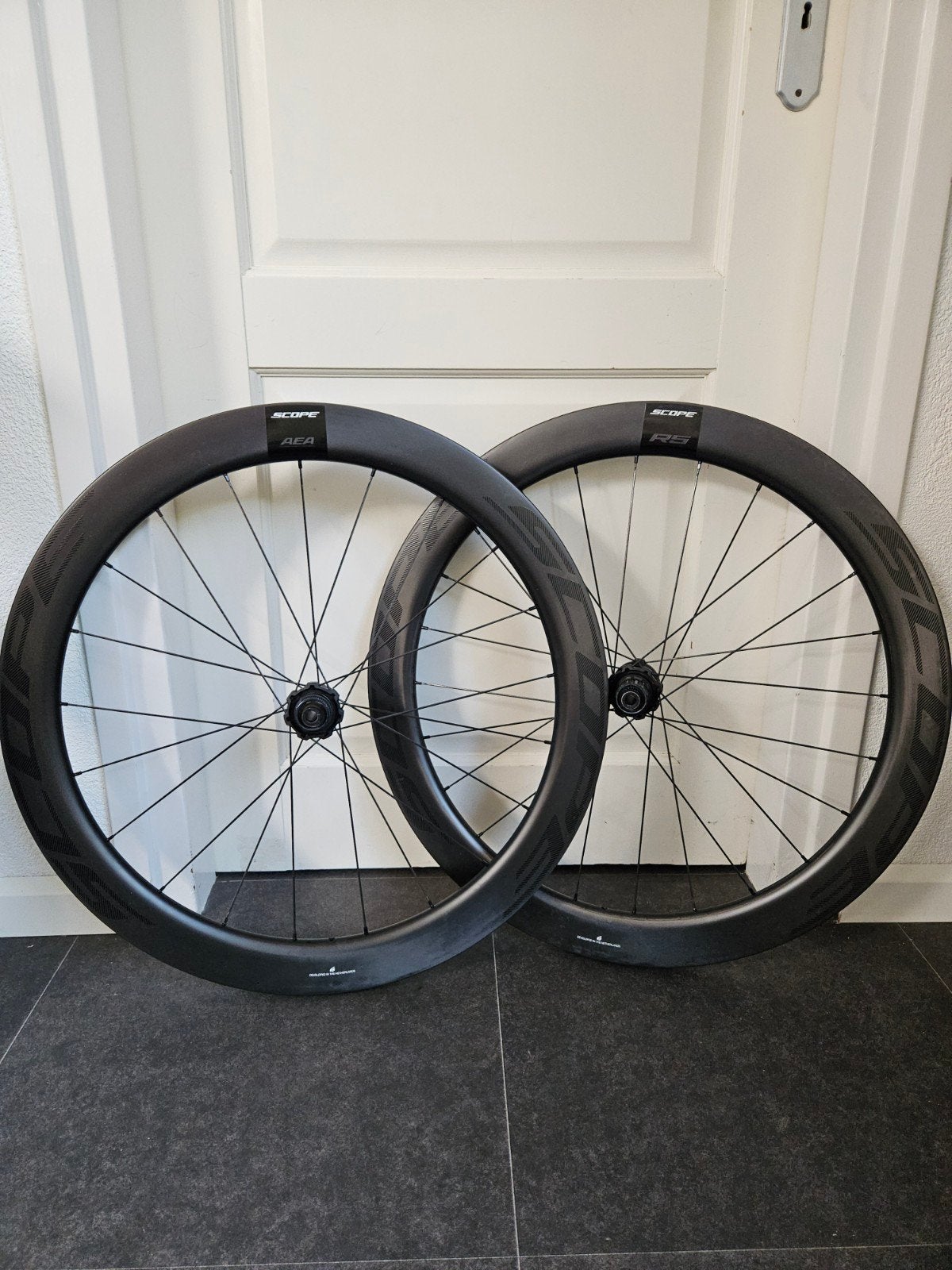 Scope R5 carbon wielset, Ophalen, Zo goed als nieuw, Band, Carbon