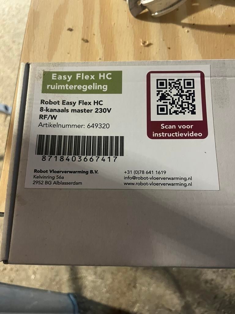 Robot easyflex ruimteregeling 8 kanaals nieuw, Minder dan 30 cm, Overige typen, Nieuw, Minder dan 60 cm