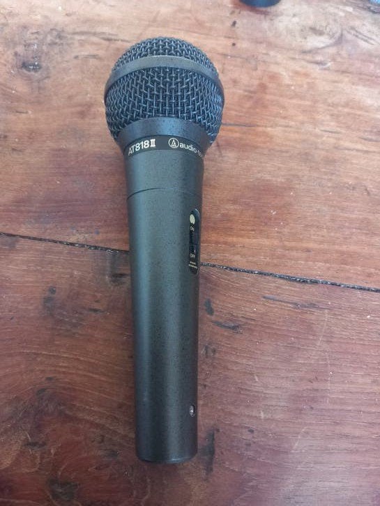 Audio-Technica AT818II LR-, Muziek en Instrumenten, Microfoons, Ophalen of Verzenden, Gebruikt, Zangmicrofoon