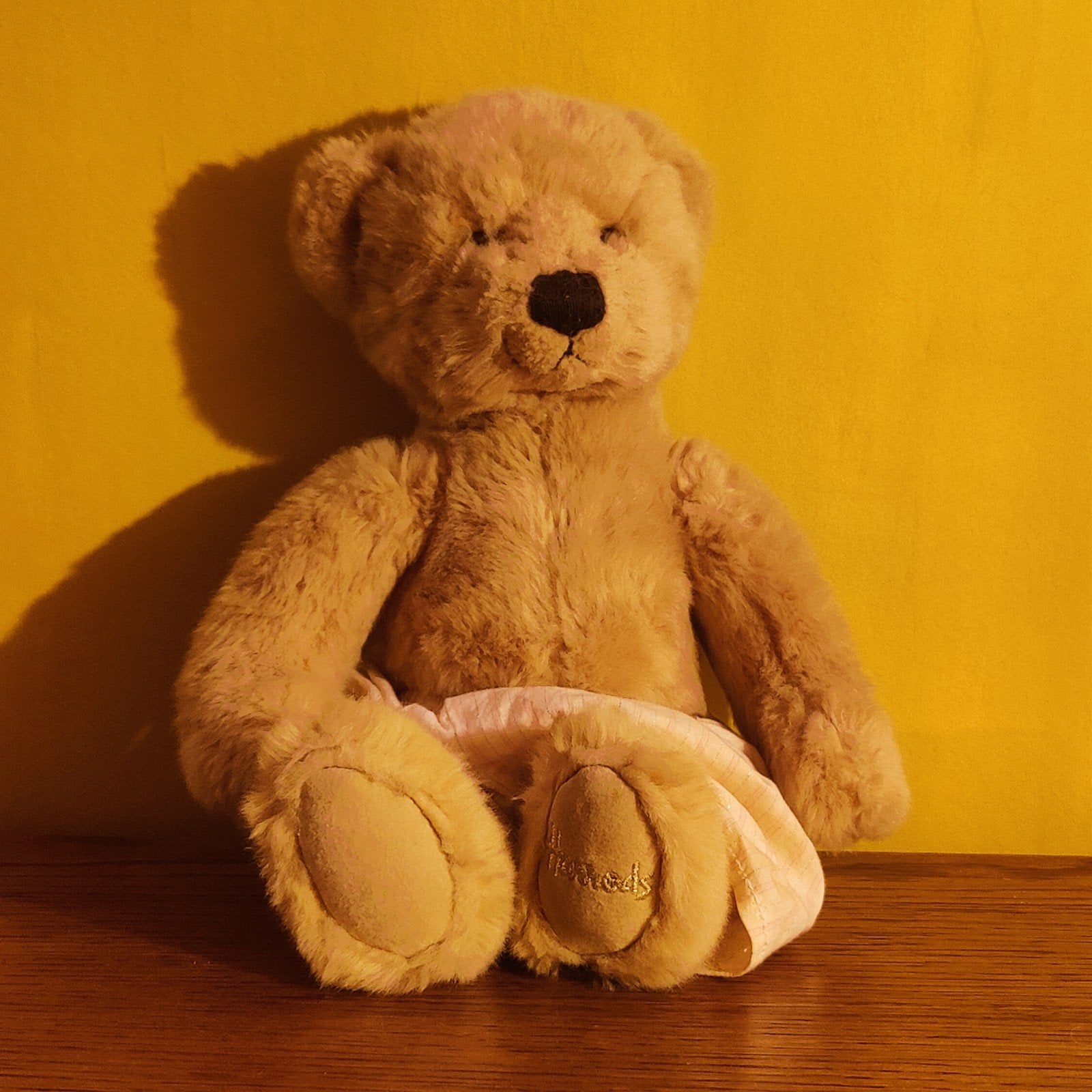 vintage Harrods knuffel beer, Ophalen of Verzenden, Beer, Middelgroot (20 tot 80 cm)