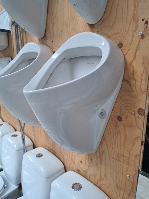 villeroy &boch wand urinoir geberit inbouw spoelsysteem, Ophalen, Gebruikt, Toilet